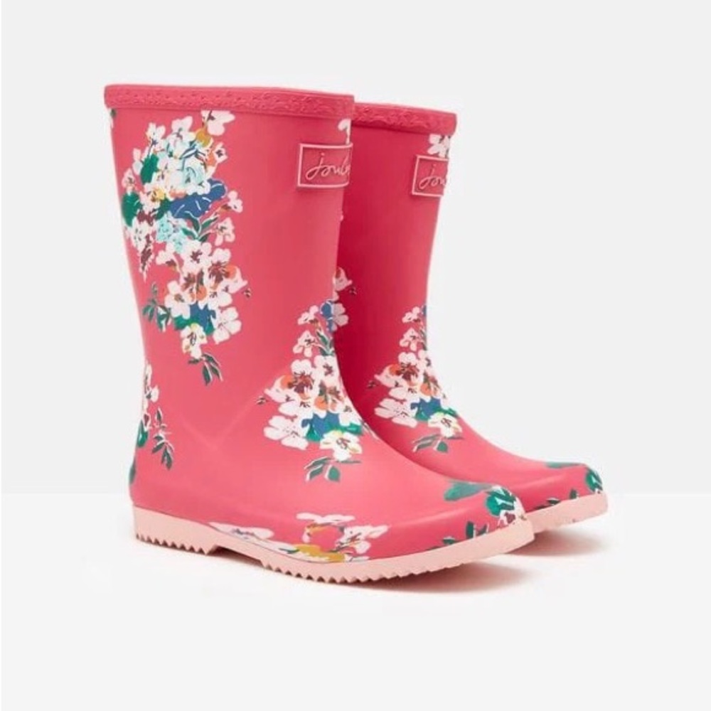 Joules Floral Printed Wellies